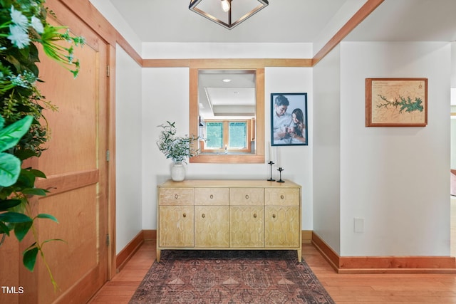 1209 Ravens Point Cir, Raleigh, NC 27614 - foyer entrance with wood finished floors and baseboards