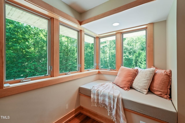 1209 Ravens Point Cir, Raleigh, NC 27614 - sunroom / solarium featuring plenty of natural light, wood finished floors, and recessed lighting