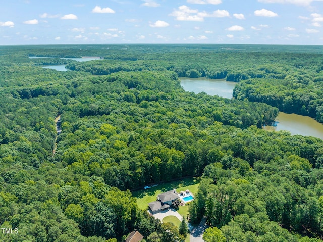 1209 Ravens Point Cir, Raleigh, NC 27614 - aerial view of a nearby body of water