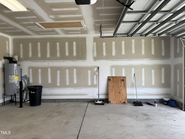 3005 Condor Ct, Deep Run, NC 28525 - garage with water heater