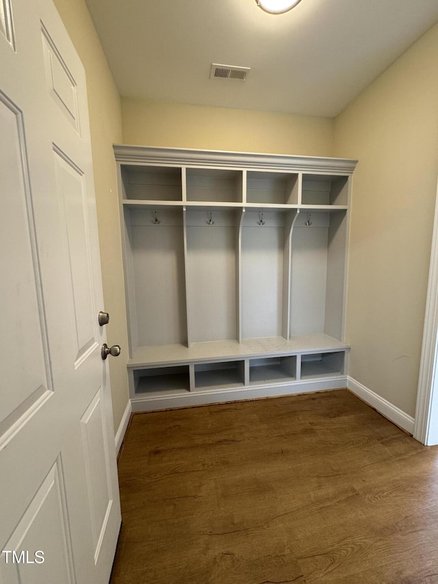 3005 Condor Ct, Deep Run, NC 28525 - mudroom featuring baseboards and wood finished floors