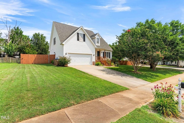 741 Rockville Rd, Wake Forest, NC 27587 - traditional home with an attached garage, concrete driveway, brick siding, and roof with shingles