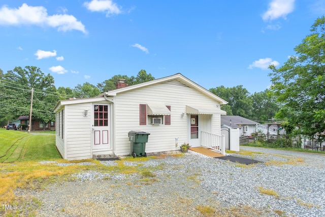 1315 Elder Way, Burlington, NC 27215 - view of front facade with a chimney
