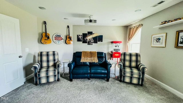 192 Waterpine Dr, Garner, NC 27529 - sitting room with carpet and baseboards
