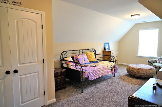 930 Old Vander Rd, Fayetteville, NC 28312 - bedroom with carpet and vaulted ceiling