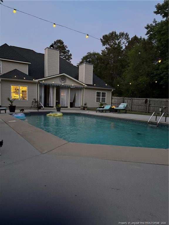 930 Old Vander Rd, Fayetteville, NC 28312 - view of swimming pool featuring a patio area