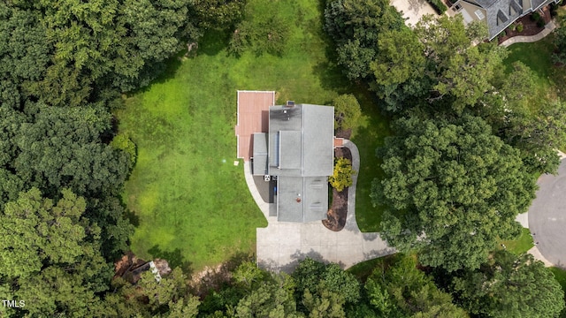10721 Marabou Ct, Raleigh, NC 27614 - aerial view of property and surrounding area