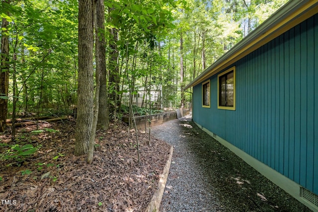 9709 Greenfield Rd, Chapel Hill, NC 27516 - view of yard