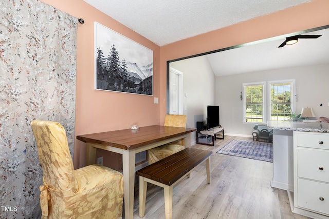 11 Sherman Rd, Fuquay Varina, NC 27526 - dining space featuring light wood-style floors and lofted ceiling