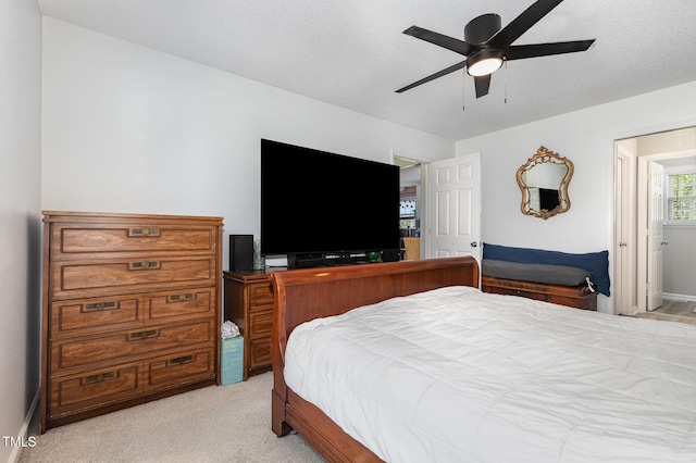 11 Sherman Rd, Fuquay Varina, NC 27526 - bedroom featuring light carpet and ceiling fan