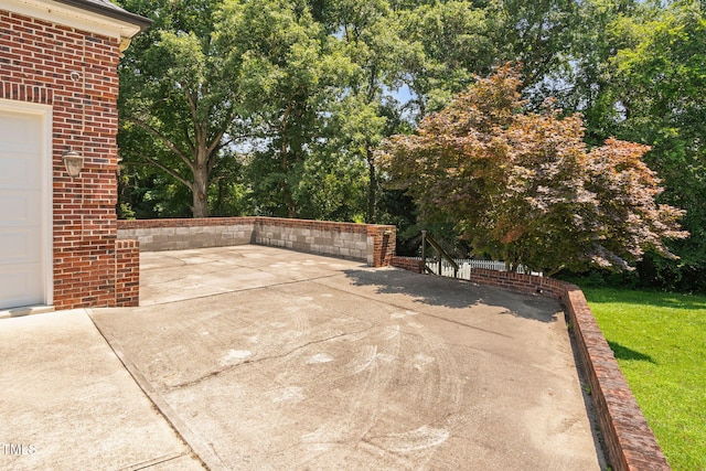5125 Pinehall Wynd, Raleigh, NC 27604 - view of patio / terrace with view of scattered trees