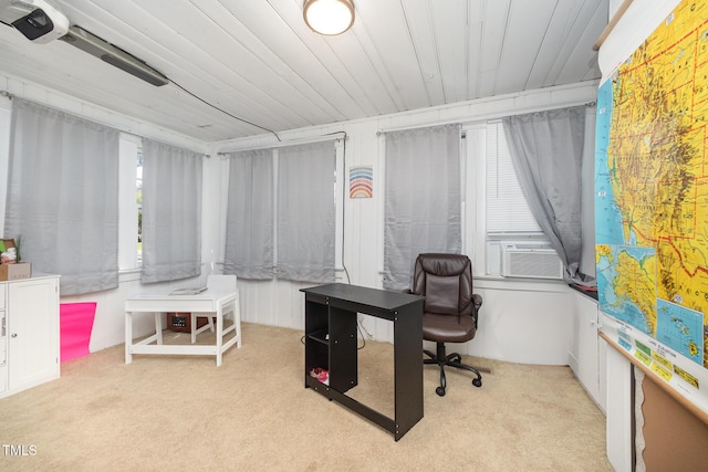 900 Beaman St, Clinton, NC 28328 - carpeted office featuring cooling unit