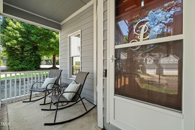 8221 Hempshire Pl Unit 101, Raleigh, NC 27613 - view of covered porch
