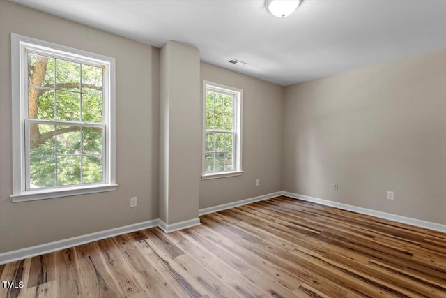 1611 Poole Rd, Raleigh, NC 27610 - empty room featuring light wood-style floors and baseboards