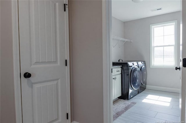 688 Townsend Rd, Raeford, NC 28376 - washroom with independent washer and dryer and baseboards