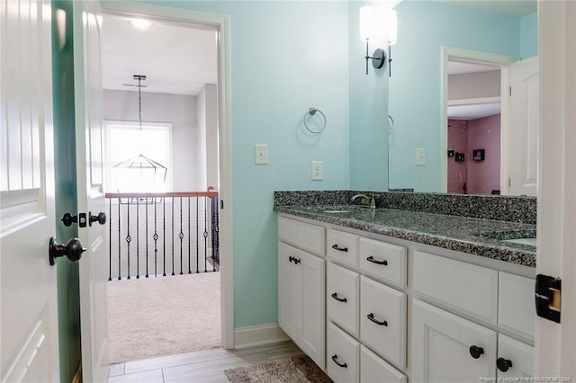 688 Townsend Rd, Raeford, NC 28376 - bathroom with double vanity