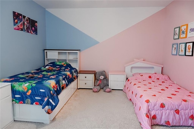 688 Townsend Rd, Raeford, NC 28376 - carpeted bedroom with vaulted ceiling