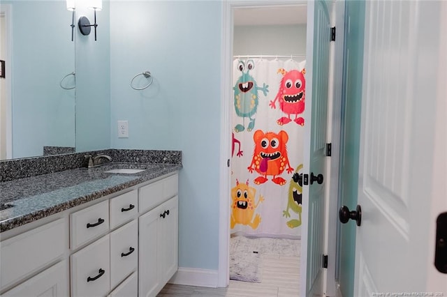 688 Townsend Rd, Raeford, NC 28376 - full bathroom featuring double vanity