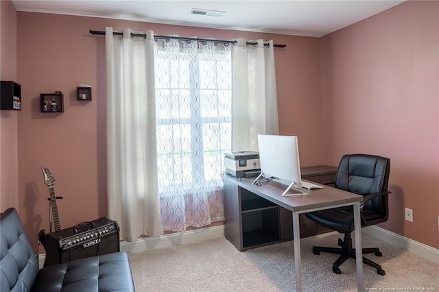 688 Townsend Rd, Raeford, NC 28376 - office with carpet and baseboards
