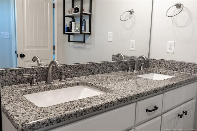 688 Townsend Rd, Raeford, NC 28376 - bathroom featuring double vanity