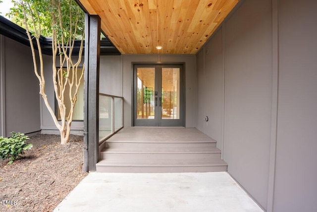 2129 Ridge Rd, Raleigh, NC 27607 - property entrance with french doors