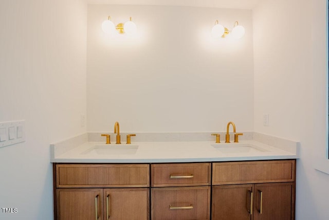 2129 Ridge Rd, Raleigh, NC 27607 - bathroom featuring double vanity