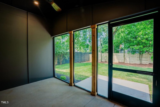 2129 Ridge Rd, Raleigh, NC 27607 - view of unfurnished sunroom