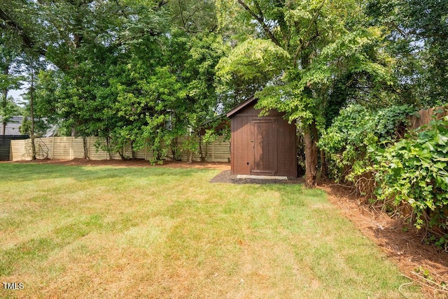 2129 Ridge Rd, Raleigh, NC 27607 - fenced backyard featuring a shed