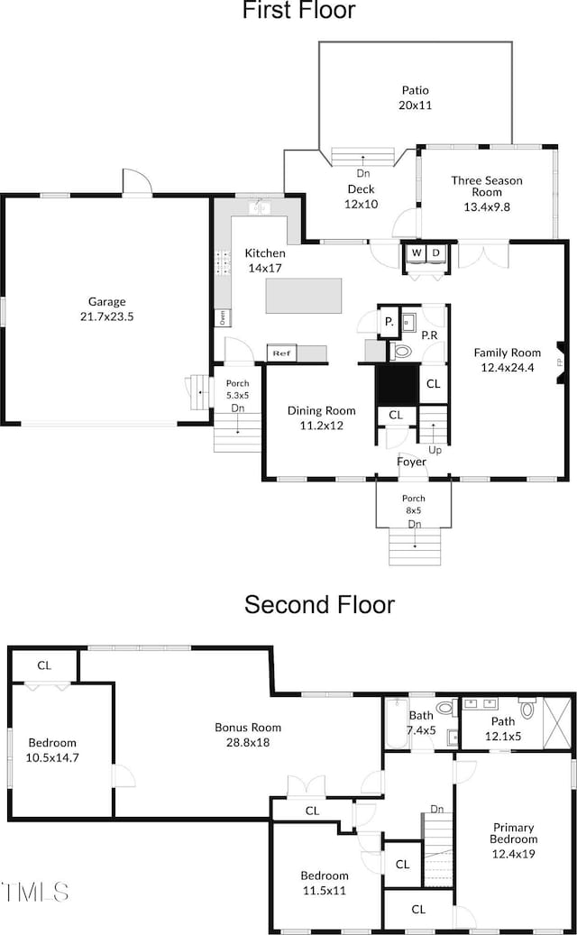 2704 Farnborough Rd, Raleigh, NC 27613 - view of floor plan / room layout
