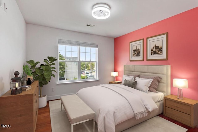 7414 Brandon Allen Ave, Raleigh, NC 27613 - bedroom with wood finished floors and baseboards