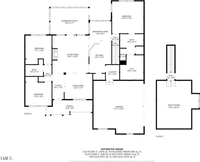 8101 Claybrooke Ct, Willow Springs, NC 27592 - view of room layout