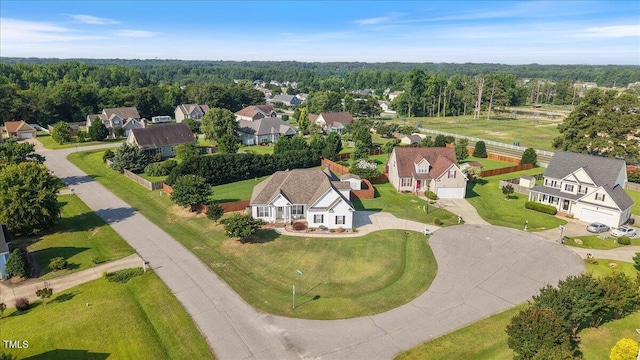 8101 Claybrooke Ct, Willow Springs, NC 27592 - aerial perspective of suburban area