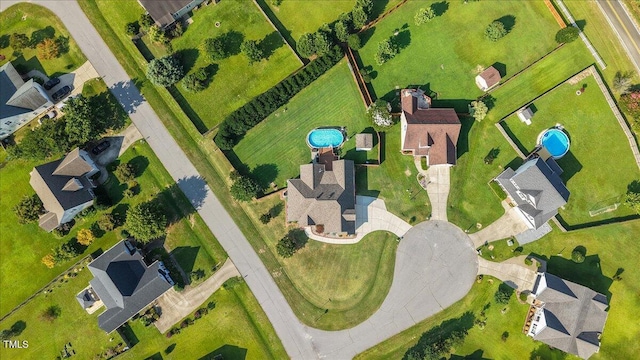 8101 Claybrooke Ct, Willow Springs, NC 27592 - bird's eye view