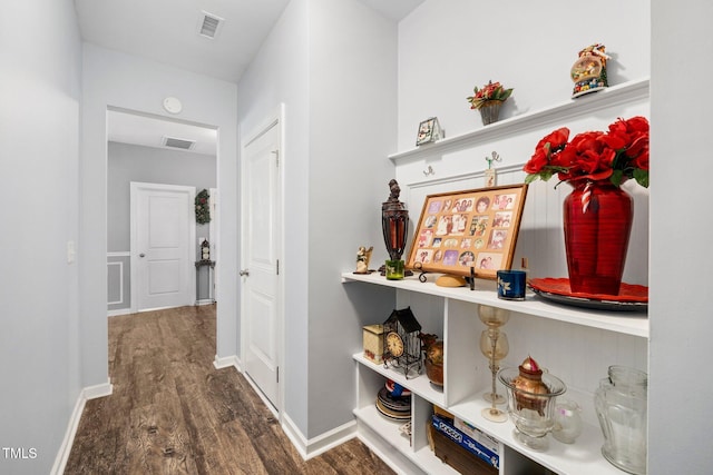 78 N Porcenna Ln, Clayton, NC 27527 - hall featuring wood finished floors and baseboards