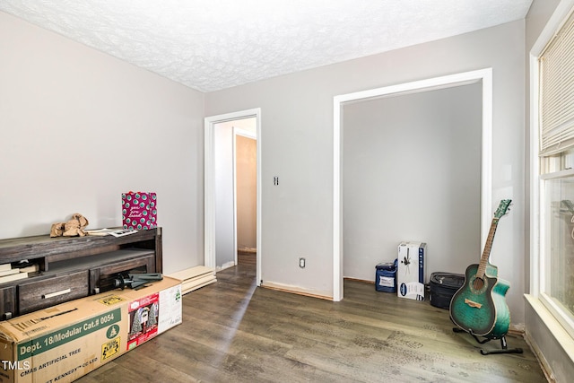 2205 Indigo Bush Pl, Fayetteville, NC 28304 - misc room featuring wood finished floors and a textured ceiling