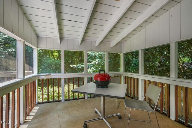 8532 Swarthmore Dr, Raleigh, NC 27615 - sunroom / solarium featuring healthy amount of natural light