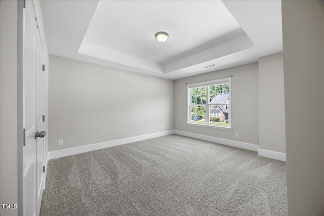 2223 Copper Pond Way, Fuquay Varina, NC 27526 - unfurnished room featuring a raised ceiling and carpet