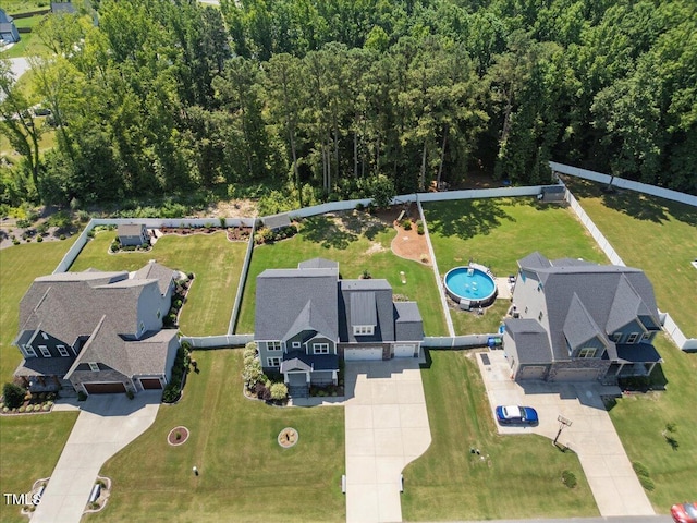 2223 Copper Pond Way, Fuquay Varina, NC 27526 - drone / aerial view of a pool