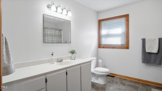 424 Roy Carver Rd, Semora, NC 27343 - full bathroom with vanity and toilet