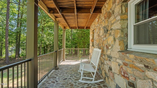 424 Roy Carver Rd, Semora, NC 27343 - view of balcony