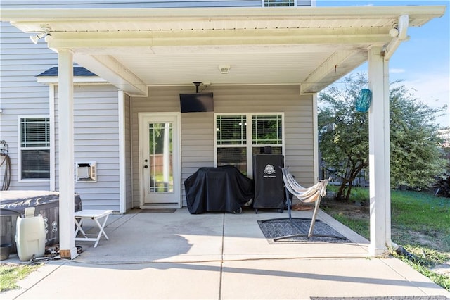 4112 Newgate St, Fayetteville, NC 28306 - view of patio / terrace featuring a grill