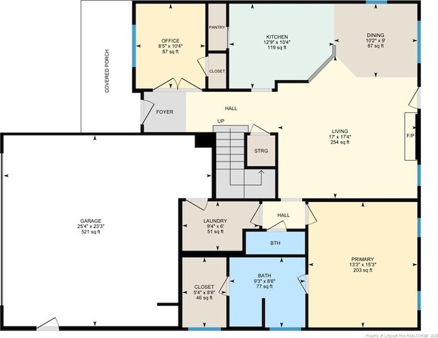 4112 Newgate St, Fayetteville, NC 28306 - view of floor plan / room layout