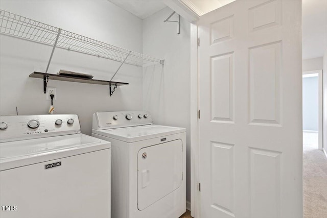 3021 Winding Waters Way, Raleigh, NC 27614 - laundry room with separate washer and dryer