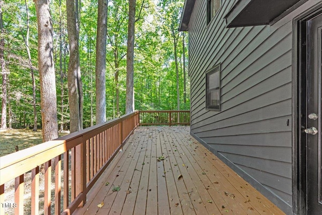 3218 Seven Springs Rd, Hillsborough, NC 27278 - view of wooden terrace