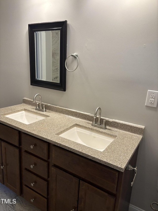 501 Morgan Ter, Burlington, NC 27217 - bathroom featuring double vanity