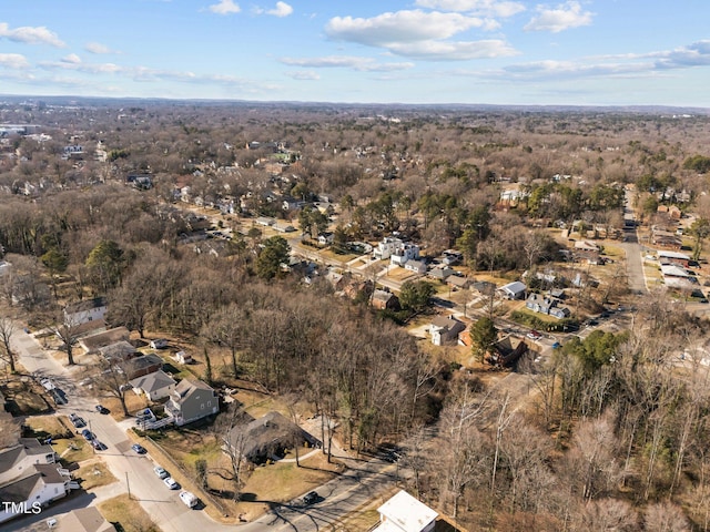 1603 N Alston Ave, Durham, NC 27701 - aerial view of property and surrounding area featuring nearby suburban area