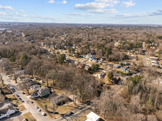 1603 N Alston Ave, Durham, NC 27701 - aerial overview of property's location with nearby suburban area
