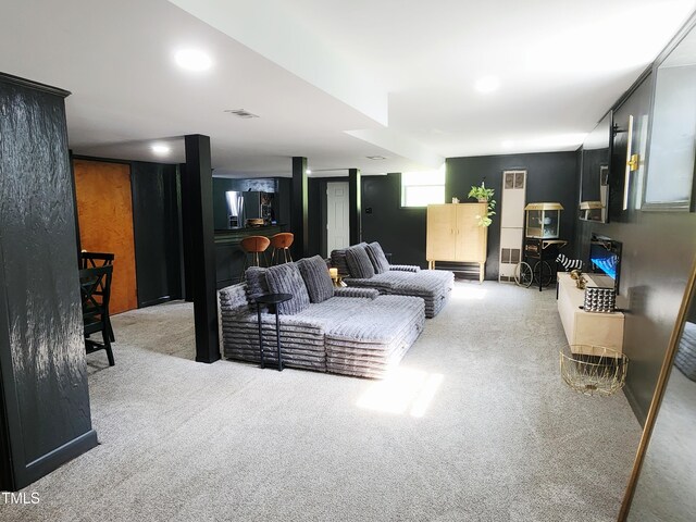 1603 N Alston Ave, Durham, NC 27701 - view of carpeted living area