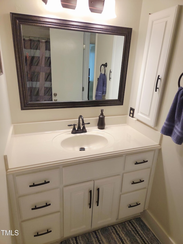 5805 Mapleridge Rd, Raleigh, NC 27609 - full bath with vanity