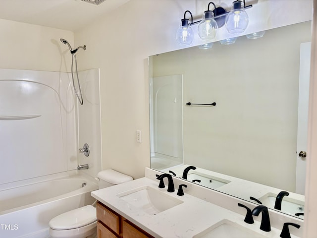 1121 Brookhill Way, Cary, NC 27519 - bathroom with double vanity and bathtub / shower combination